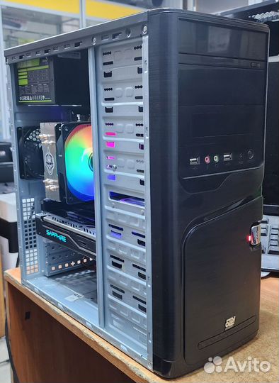 Игровой пк AMD FX-8320 8Ядер/16Gb-RAM/RX-470-4Gb