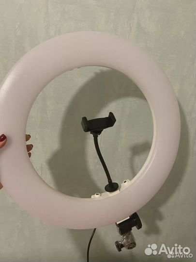 Кольцевая лампа Aura 45 см со штативом