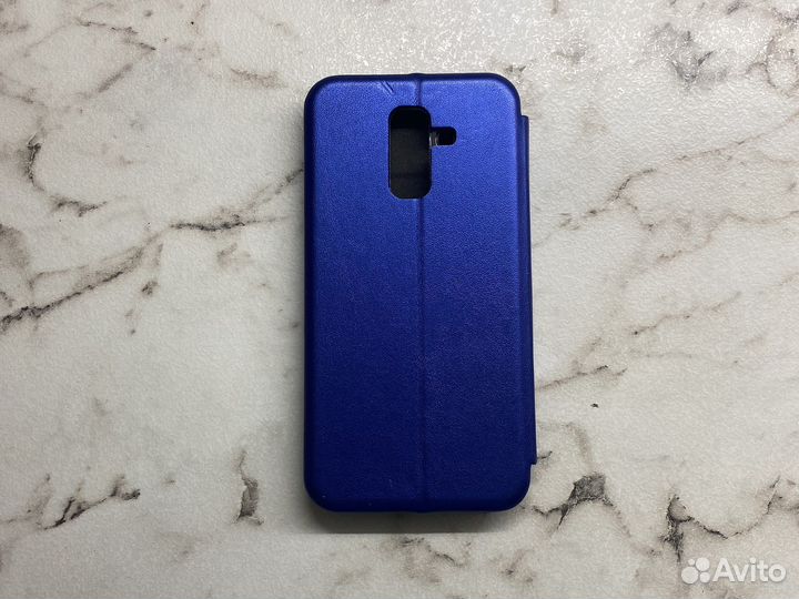 Чехол книжка на samsung a6 plus