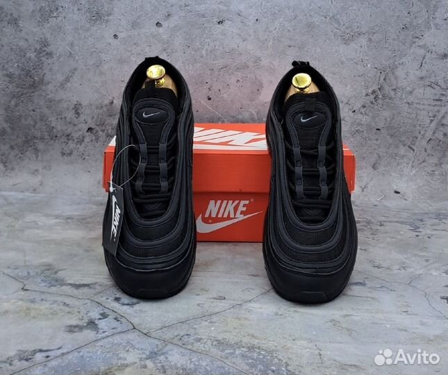 Кроссовки nike air max 97 черные