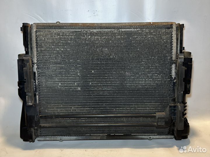 Кассета радиаторов + вентилятор BMW E46 M43b19