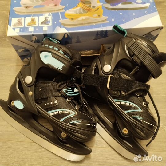 Коньки детские раздвижные 29 32