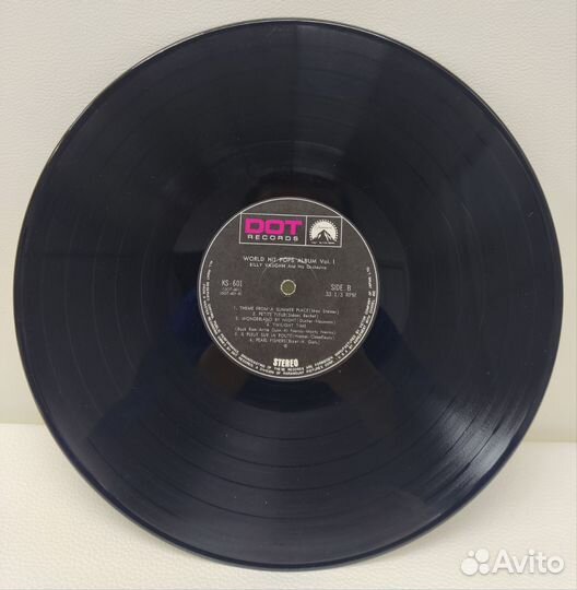 Billy Vaughn And His Orchestra - World Hit Pops LP