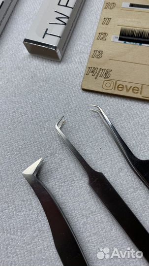 Пинцеты для наращивания ресниц