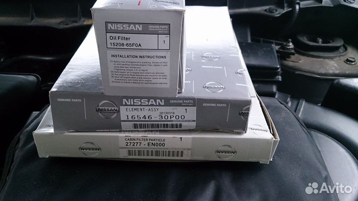 Фильтр масл / воздуш / салон nissan