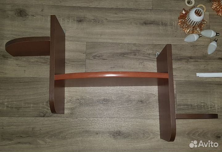 Полка настенная деревянная