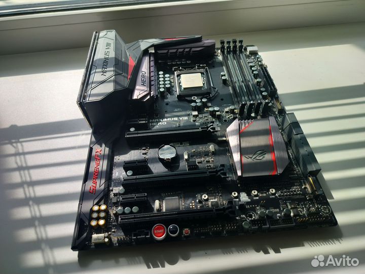 Материнская плата asus с процессором i7 6700k