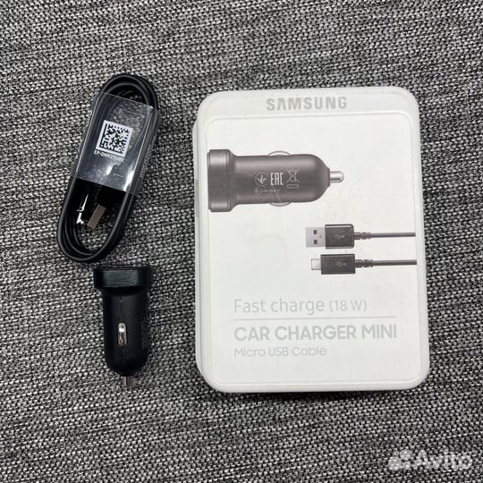 Samsung автомобильное зарядное устройство 18w