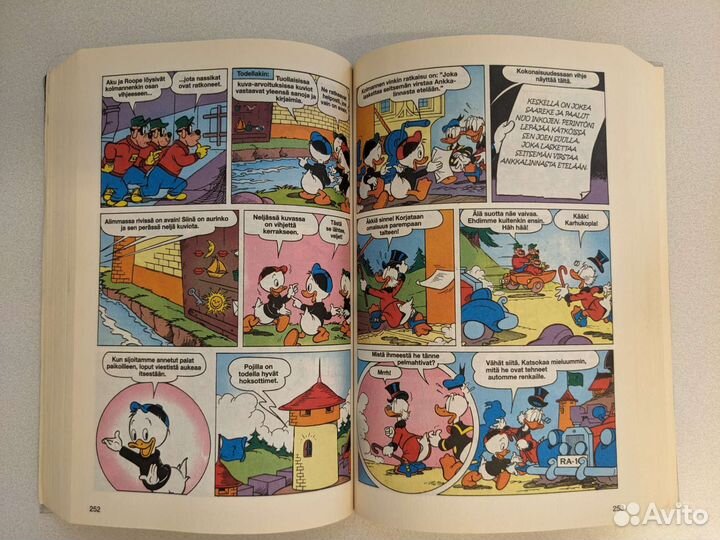 Редкие Комиксы Дональд Дак на финском языке