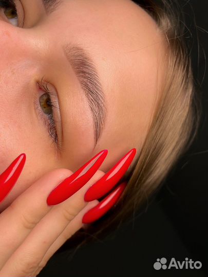 Оформление бровей