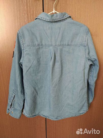 Джинсовая рубашка