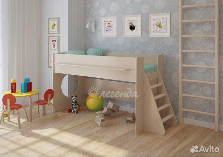Детская кровать-чердак