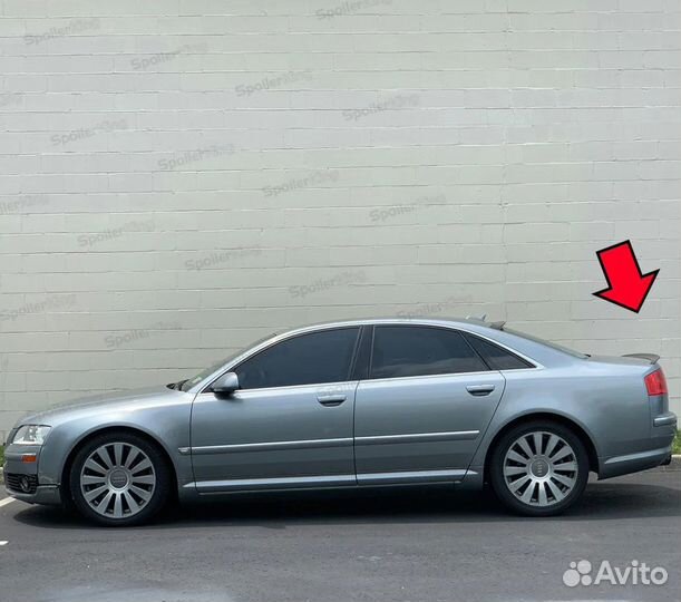 Дактейл спойлер Audi A8 D3