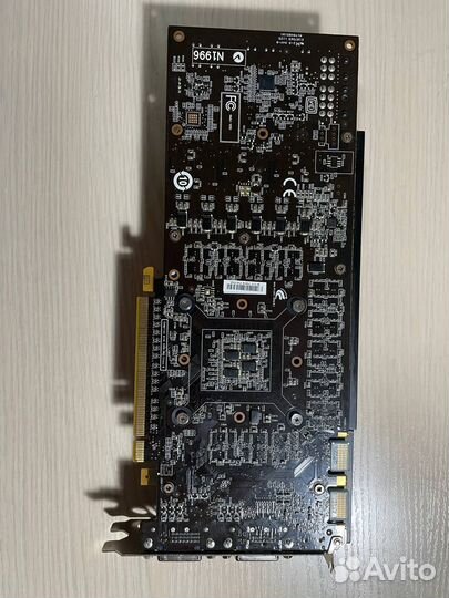 MSI Twin Frozr II N580GTX 1,5 Гб gddr5 (не работае