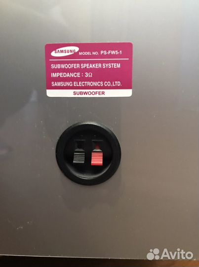 Сабвуфер от Домашнего Кинотеатра Samsung HT-F9750W