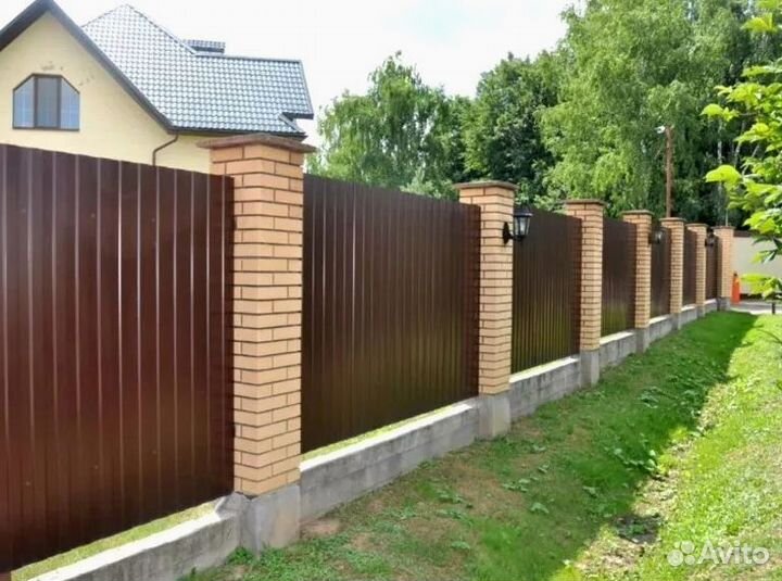 Профнастил лист для забора. Цены от производителя