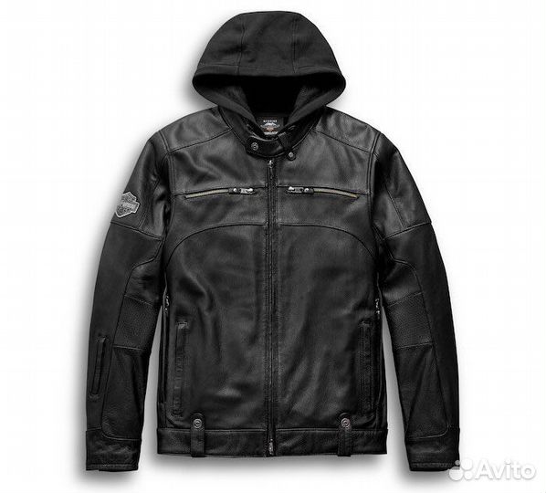 Кожаная куртка Harley-Davidson 3-В-1, размер L