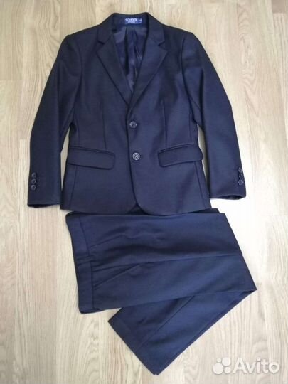 Школьный костюм для мальчика 122 синий