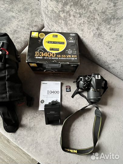 Фотоаппарат nikon d3400