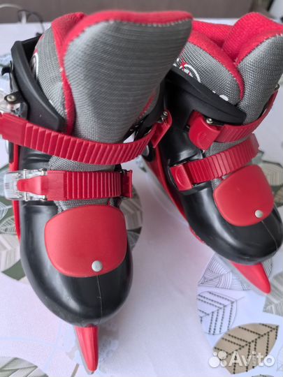 Коньки детские раздвижные
