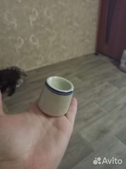 Чернильница не проливайка СССР фарфор