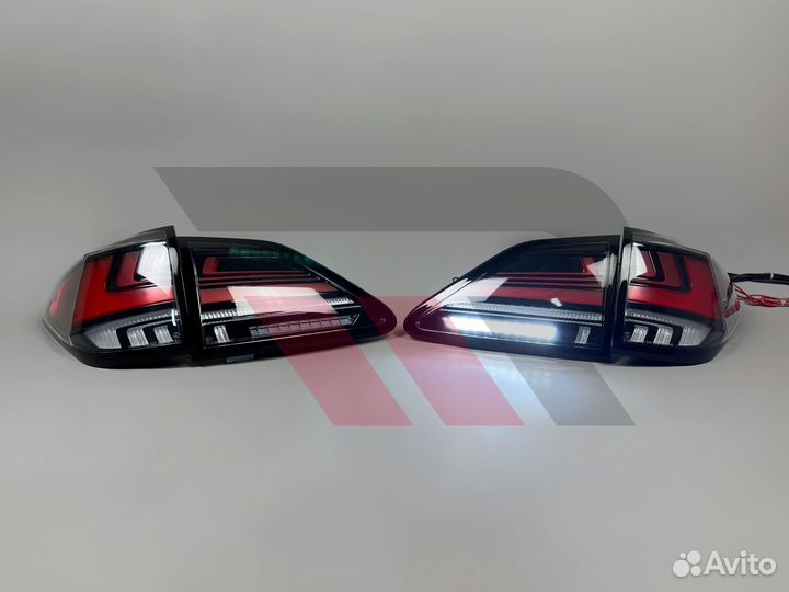 Стопы Lexus RX350 10-15г LED Красные Vland