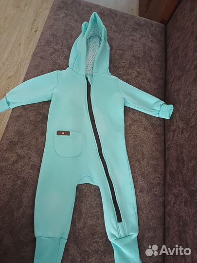 Флисовый комбинезон 86