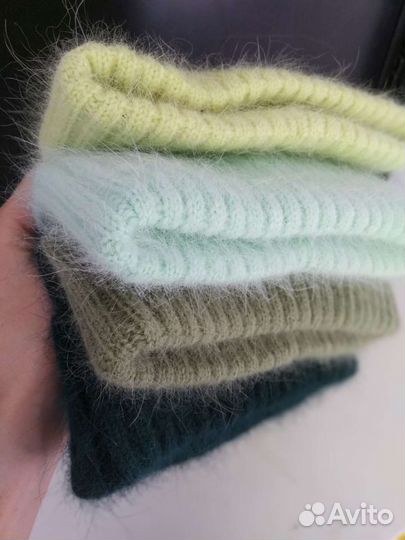 Шапка пушистая