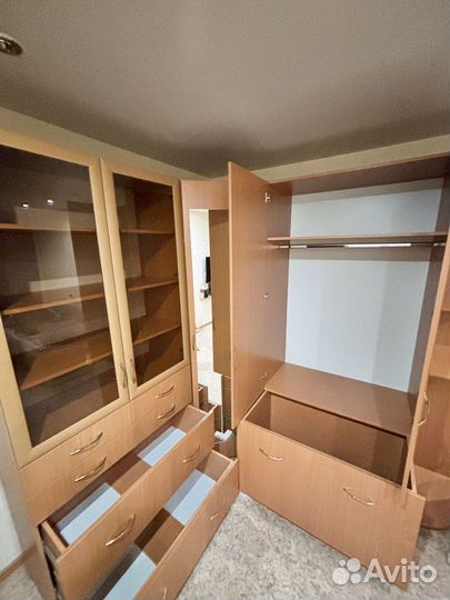 Угловой шкаф с зеркалом бу