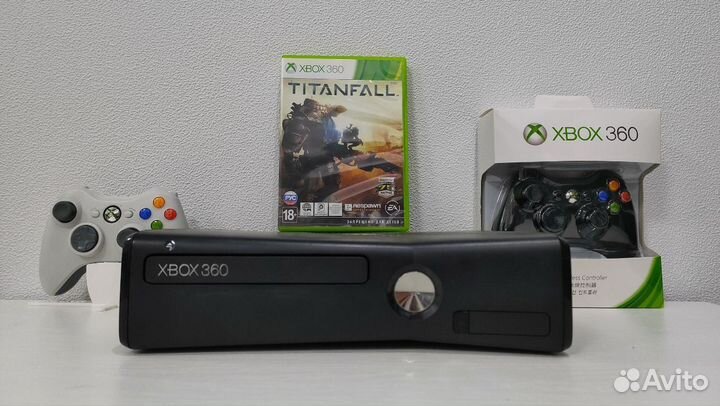 XBox 360 S FreeBoot + 2000 игр