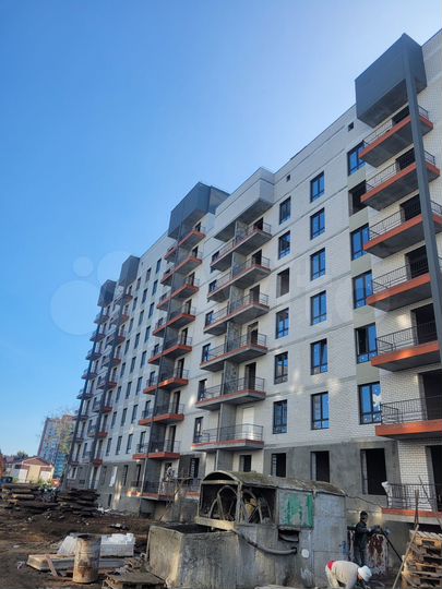 2-к. квартира, 74,4 м², 9/9 эт.