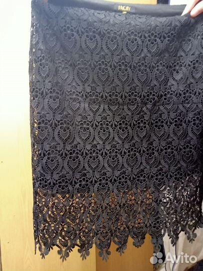Юбка ажурная