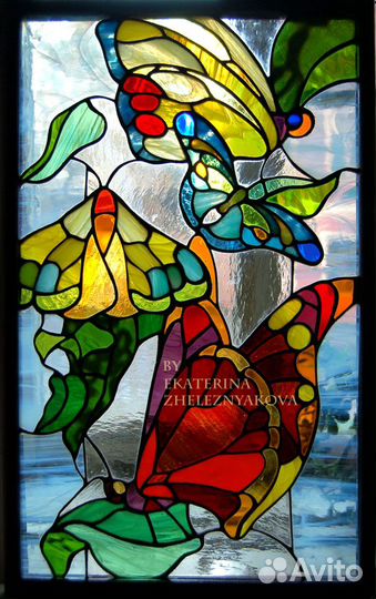 Витражи. Изготовление витражей и светильников