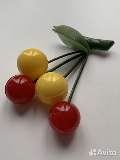 Броши фрукты винтаж СССР