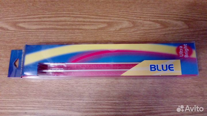 Две синие лампы подсветки Vizo 33см, новые