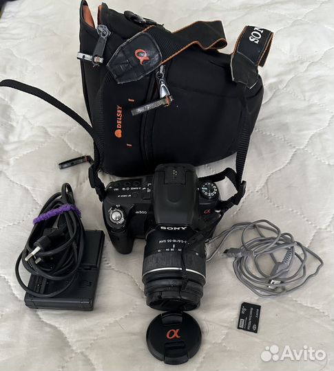 Фотоаппарат sony alpha A500 Kit