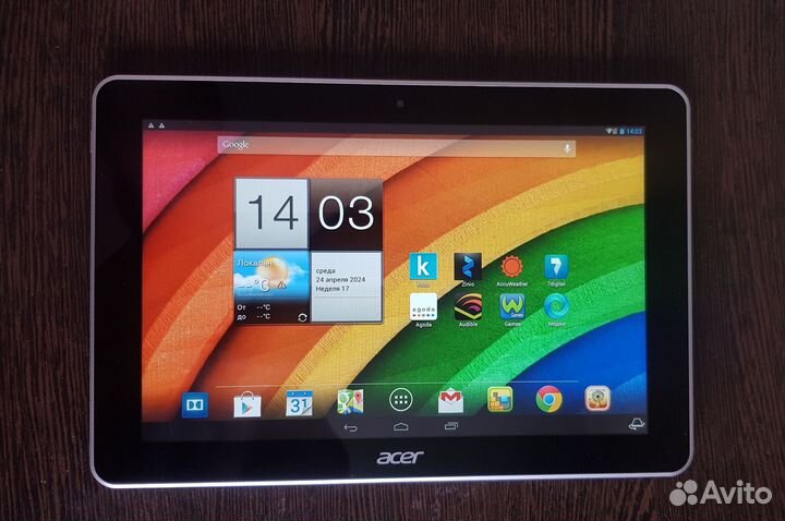 Планшет acer