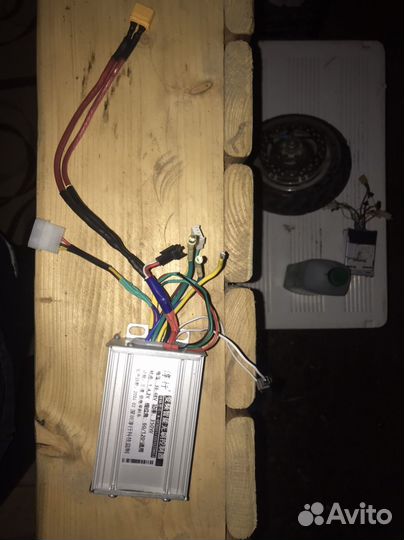 Мотор колесо для электросамоката, блок питания