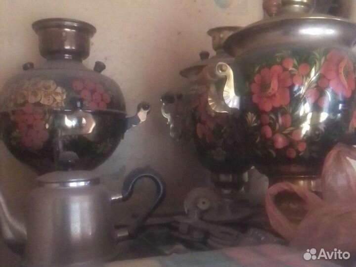 Самовары расписные электрические