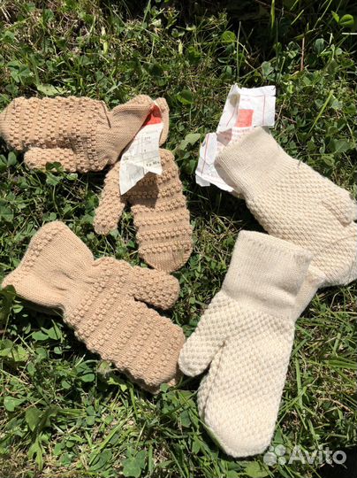 Варежки зимние детские