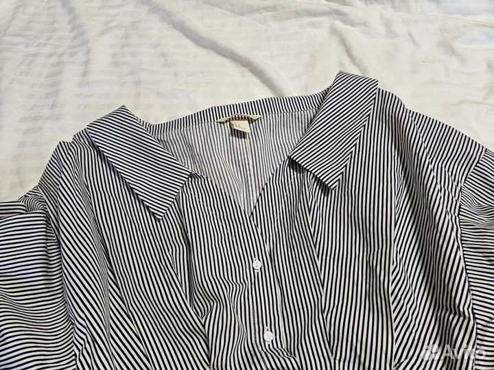 Рубашка со спущенными плечами H&M