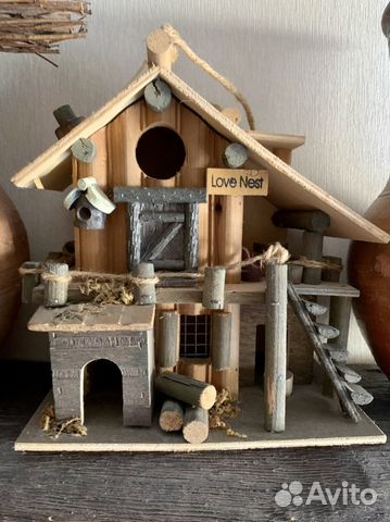 Скворечник домик декоративный