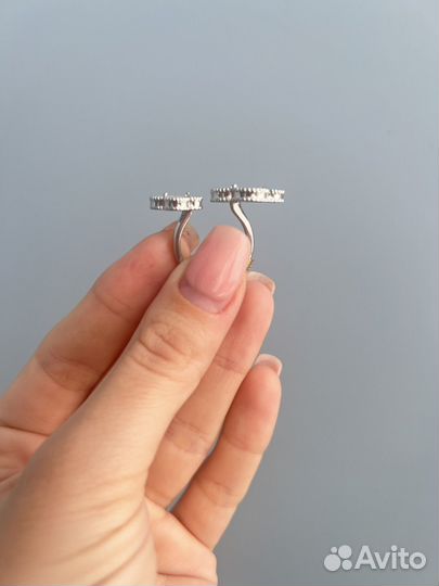 Серьги в стиле Ван Клиф