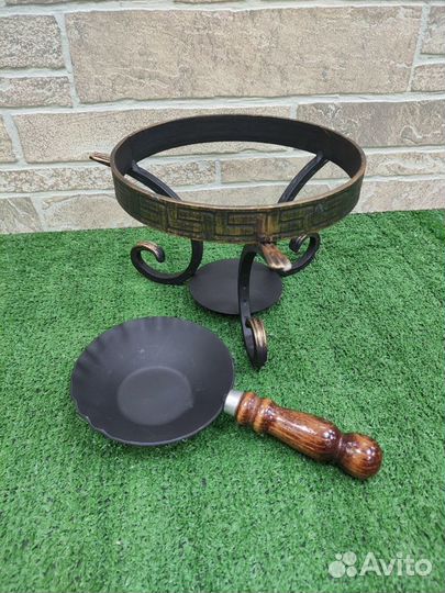 Садж Узбекский с подставкой с ручкой