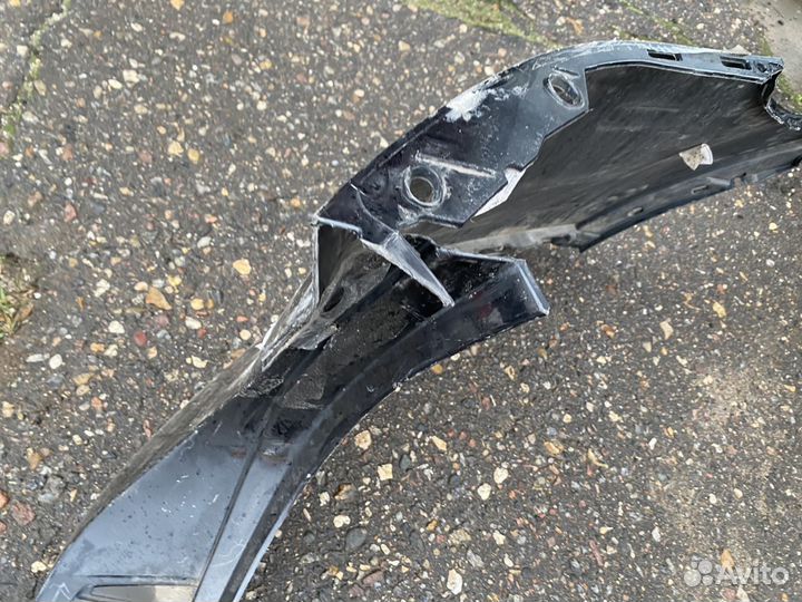 Бампер задний touareg 2012