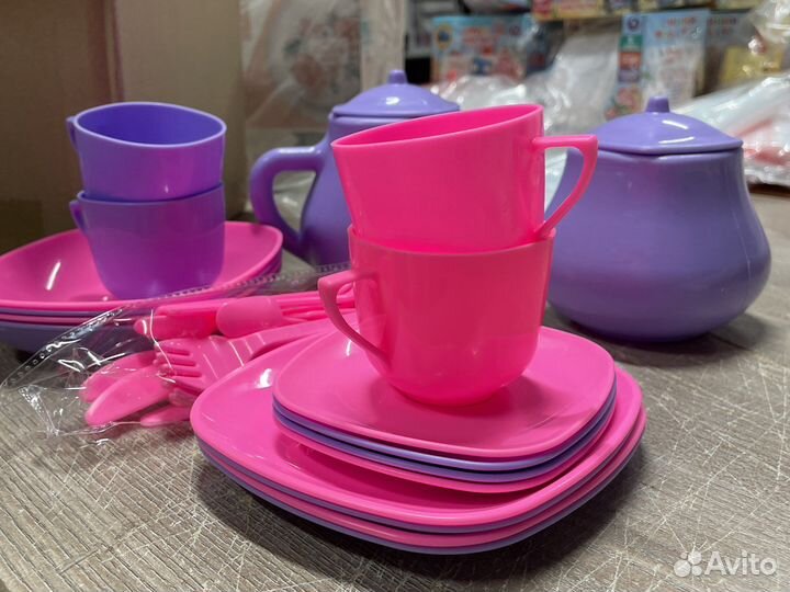 Набор детской посуды Мальвина