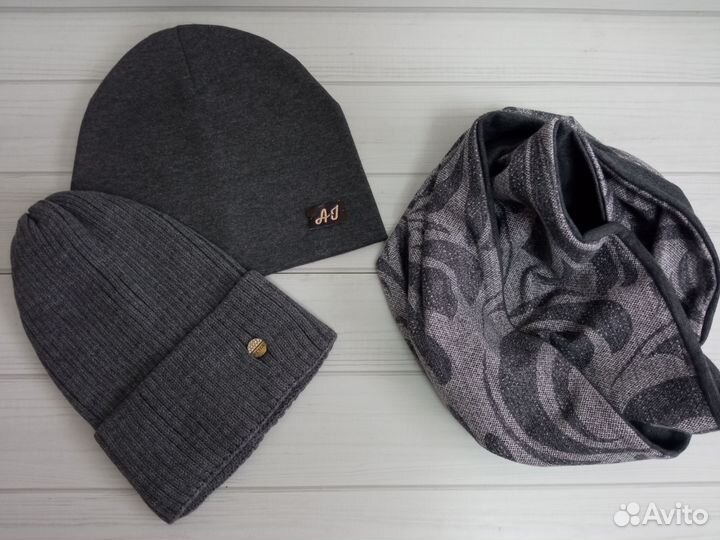 Комплект шапка(2 шт) и снуд