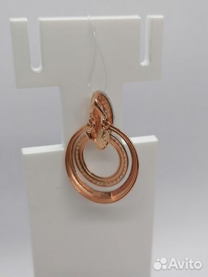 Подвеска с камнями 585 (мармелад)