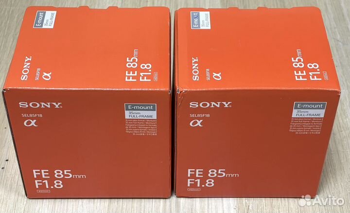 Sony FE 85mm f/1.8 (sel85f18) Новый