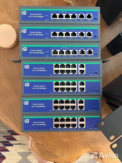 Poe коммутатор 4-24 порт,switch,WatchDog,свитч,пое